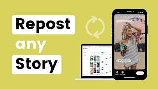 How to Repost Instagram Story Photos  Videos even if youre NOT tagged  phone  laptop tutorial [upl. by Mullane]