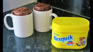 Recette 145  Nesquik Mug Cake [upl. by Layap]