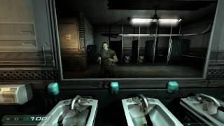 Doom 3 Walkthrough Part 1 HD  Level 1 Mars City [upl. by Jillie]