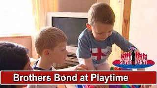 Brothers Finally Bond Through Heartwarming Playtime  Supernanny [upl. by Maillij]