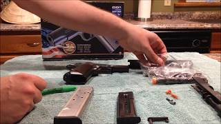 KWC airsoft 1911A1 GSG 22lr Conversion 1000 Round Review [upl. by Ecnaret436]