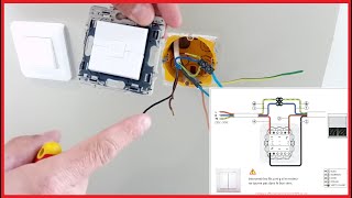 COMMENT BRANCHER INTERRUPTEUR VOLET ROULANTTUTO RACCORDEMENT ET EXPLICATIONS [upl. by Ssidnak777]