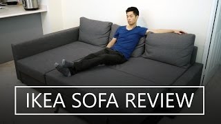 IKEA FRIHETEN Sofa Bed Review [upl. by Dorris]