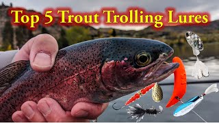 Top 5 Trout Trolling Lures [upl. by Wassyngton]