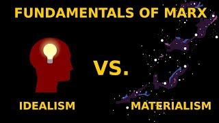 Fundamentals of Marx Idealism vs Materialism [upl. by Isabea118]