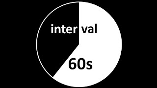 Interval Timer 1 Minute [upl. by Chappie]