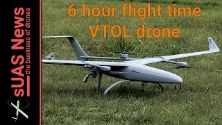 ALTi Transition VTOL fixedwing drone flies for 6 hours [upl. by Melia]