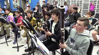 Lake Travis HS Wind Ensemble amp LTMS Band Rehearsal [upl. by Eiramanit244]