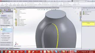 ✅ Tutorial SUPERFICIES SOLIDWORKS FACIL [upl. by Onairotciv]