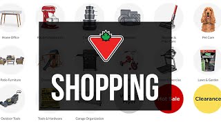 How to Shop Online with InStore Pick Up at Canadian Tire Website [upl. by Jona817]