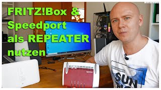 FRITZBox amp Speedport als RepeaterAccess Point nutzen [upl. by Roon526]