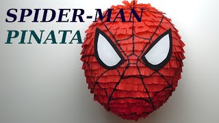 DIY SpiderMan Pinata Avengers [upl. by Relluf]