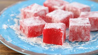 Turkish Delight Recipe  Lokum Recipe [upl. by Neelyk]