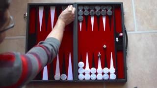 1  Backgammon amp Tavla  Tutorial Grundregeln [upl. by Nalad]