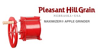 Maximizer AppleFruit GrinderCrusher [upl. by Ellehsim]