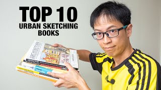 Top 10 Urban Sketching Books [upl. by Lombardy]