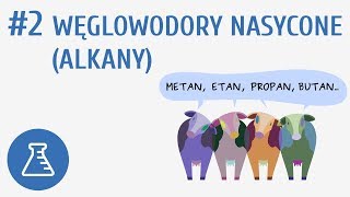 Węglowodory nasycone alkany 2  Węglowodory [upl. by Card]