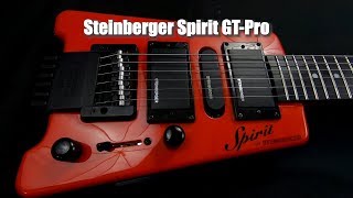 Steinberger Spirit GTPro Deluxe in Hot Rod Red [upl. by Cynth]