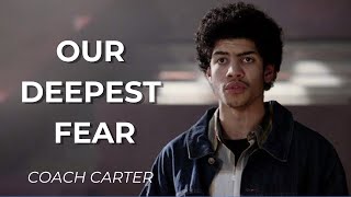 Coach Carter Our Deepest Fear  Inspirational Scene [upl. by Jasen491]