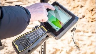 Trimble TSC7 and Trimble Access [upl. by Eniwtna630]