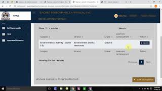 HOW TO FILL TSC ONLINE TPAD  Learners progress [upl. by Halford]