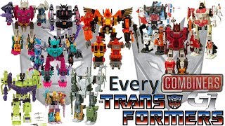 Every Transformers G1 Combiners Comparison List [upl. by Miguela]