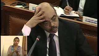 Meles Zenawis address to Parliament Part 2 [upl. by Nylkaj]