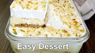 Dessert with 12 Liter Milk  Easy Dessert Recipe [upl. by Ennalyrehc541]