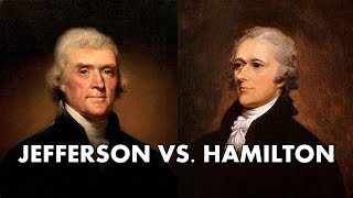 Thomas Jefferson vs Alexander Hamilton AP US History  APUSH Review [upl. by Ylreveb]