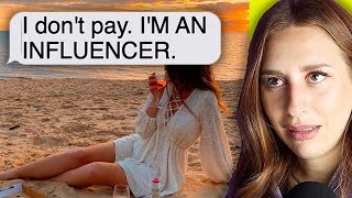 Entitled Influencers That Think EXPOSURE Pays The Bills  REACTION [upl. by Areemas]