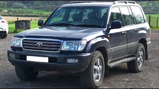 Toyota Land Cruiser 100 Series 42 Turbo Diesel SOUND [upl. by Settera]