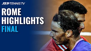 Novak Djokovic vs Rafael Nadal  Rome 2021 Final Highlights [upl. by Goldi]