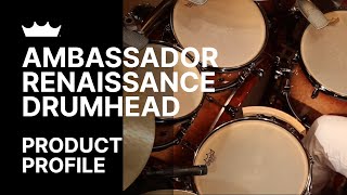 Ambassador Renaissance Drumhead  Remo [upl. by Herby]