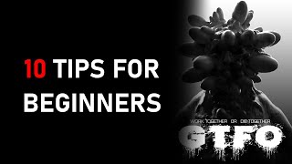 10 Tips For GTFO Beginners [upl. by Aserehc872]