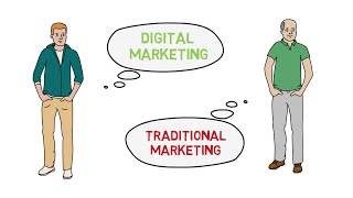 Digital Marketing vs Traditional Marketing  digiBigs [upl. by Tap]