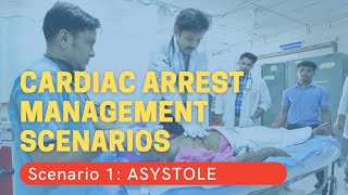 Cardiac Arrest Scenario 1  Asystole [upl. by Buzz]