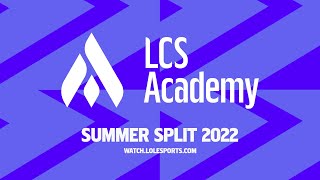 C9A vs TSMA  Week 1 Game 1  2022 LCS Academy Summer Split  Cloud9 Academy vs TSM Academy [upl. by Eciuqram560]