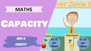 Measures  What is Capacity Primary School Maths Lesson [upl. by Aeet]