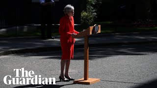 Prime minister Theresa May’s resignation speech in full [upl. by Eetnwahs582]