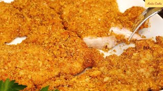 Crispy Breaded Chicken in the Oven [upl. by Cormier507]