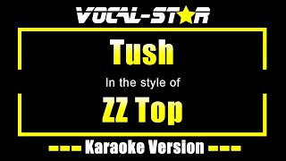 Z Z Top  Tush Karaoke Version with Lyrics HD VocalStar Karaoke [upl. by Ranilopa656]