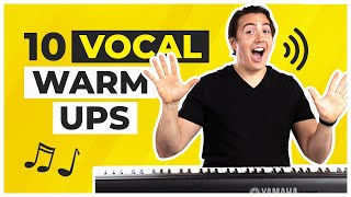 10 Vocal Warmups  Ridiculously Easy and Effective [upl. by Pulsifer]