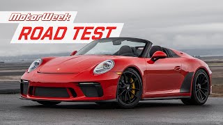 2020 Porsche 911 Speedster  MotorWeek Road Test [upl. by Niwrad]