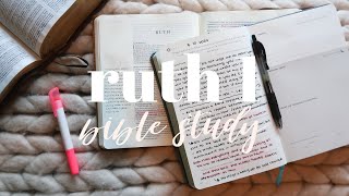 BIBLE STUDY WITH ME  Ruth 1 [upl. by Vassar577]