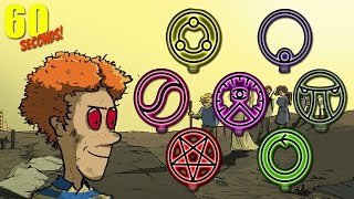 7 DEADLY SINS CHALLENGE  60 Seconds Game [upl. by Cline590]