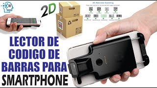 Lector de Codigos QR con Clip para Celular Lector de codigos de barras para punto de venta 2D y QR [upl. by Ollopa951]