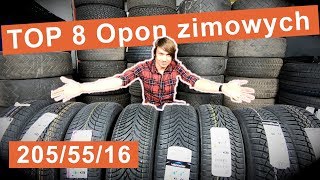 TOP 8 opon zimowych w rozmiarze 2055516  Moto LAB [upl. by Audrye56]