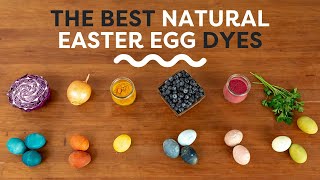 Dyeing Easter Eggs With Natural Ingredients  Do They Work [upl. by Currey]