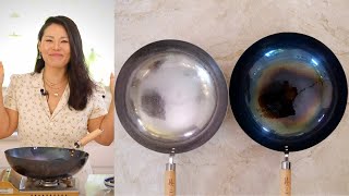 How to Season a Wok and Maintain at Home  What Wok Im Using amp Where You Can Buy It Too [upl. by Amling459]