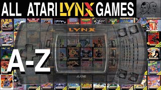 All Atari Lynx Games AZ  73 Games  Compilation [upl. by Tichonn765]